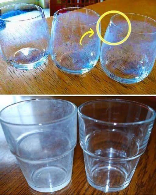 Så här tar du bort vit patina från glas och får dem att glänsa med ett coolt knep