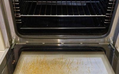 Ett enkelt knep för att rengöra glaset på ugnsluckan