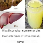 5 drycker att dricka före sänggåendet för att rena levern och bränna fett