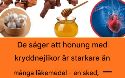 Naturligt botemedel med honung och kryddnejlika: ett kraftfullt stöd för hälsan