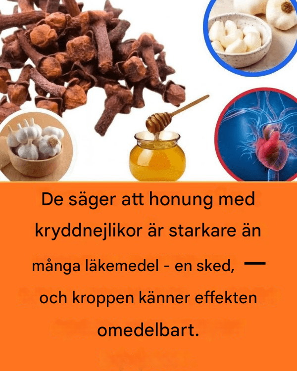 Naturligt botemedel med honung och kryddnejlika: ett kraftfullt stöd för hälsan