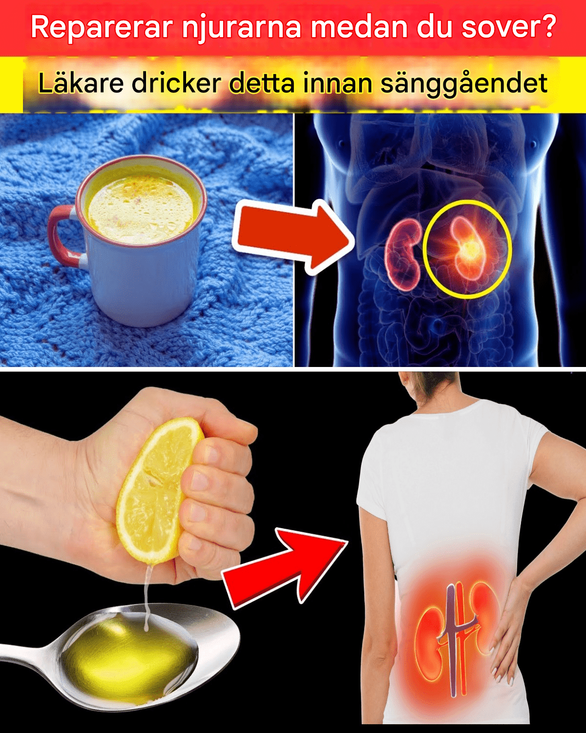 Drick dessa 4 Crimson Nightcaps – se dina kreatininnivåer sjunka medan dina njurar återhämtar sig över natten