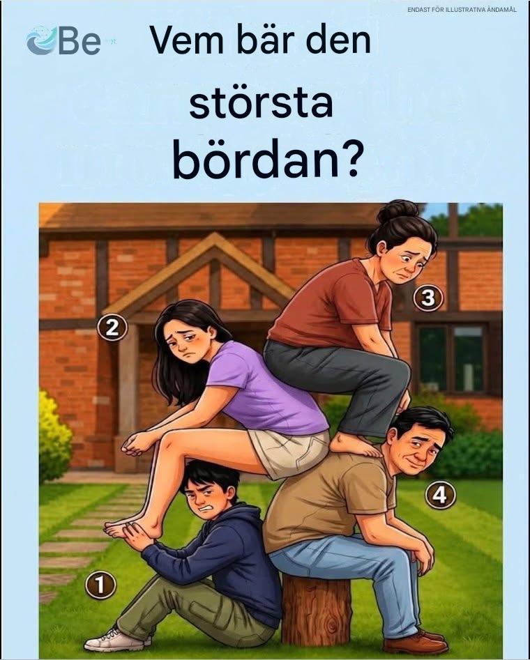 Vem bär den tyngsta bördan?