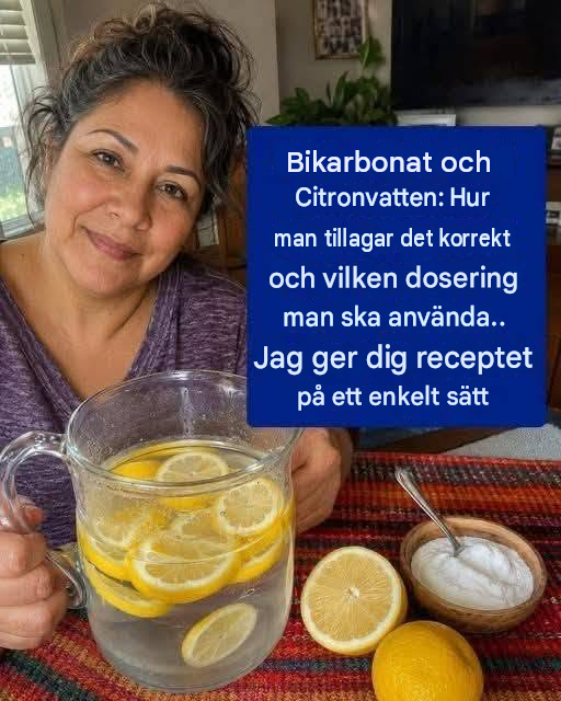 Bikarbonat och citronvatten: Hur man förbereder det säkert och vad du bör veta